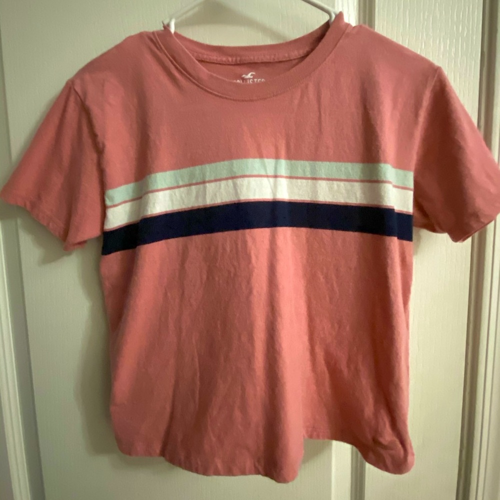 Hollister Pink Crop Top